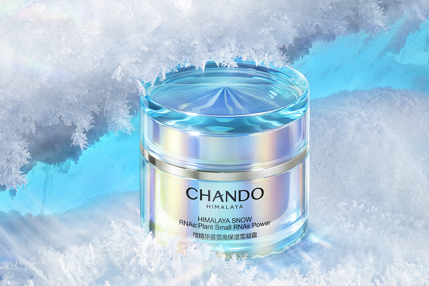 CHANDO 自然堂·微精华喜雪